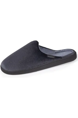 Isotoner Chaussons mules Homme Gris