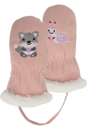 Isotoner Moufles Enfant 2/4 ans Renard Rose
