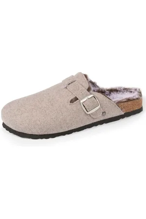 Isotoner Chaussons sabots Femme Feutrine
