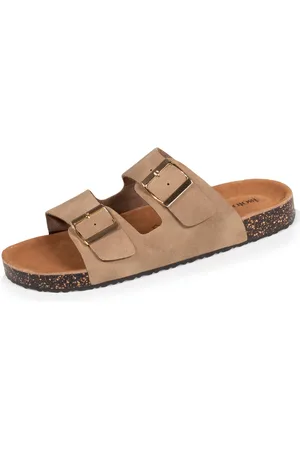 Isotoner Mules sandales Femme Double Bride