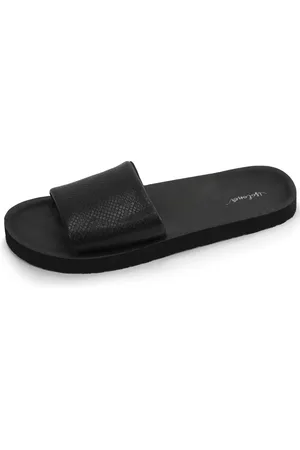 Isotoner Mules claquettes Femme moulées Noire