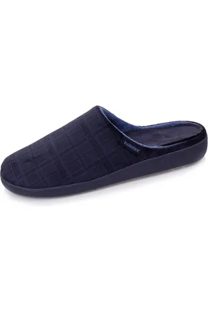 Isotoner Chaussons mules Homme Marine