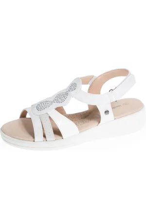 Isotoner Sandales Femme CONFORT PLUS dessus strass