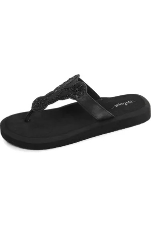 Isotoner Tongs Femme YOGA sophistiquée