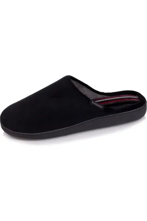 Isotoner Chaussons mules Homme intérieur rayures