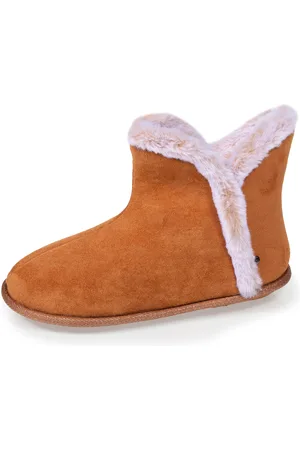 Isotoner Chaussons bottillons Femme suédine