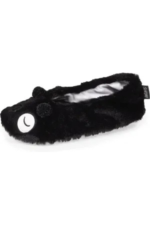 Isotoner Chaussons ballerines 3D Femme Panda