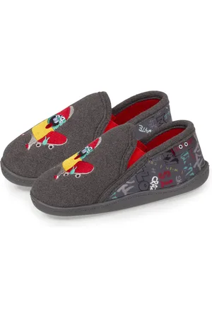 Isotoner Chaussons mocassins Enfant Monstre