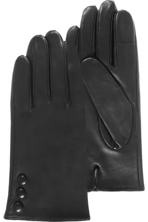 Isotoner Gants Femme cuir 3 boutons