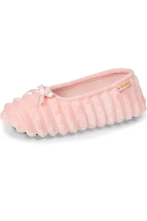 Isotoner Chaussons ballerines Femme guimauve
