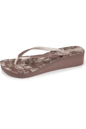 Isotoner Tongs Femme talon imprimé floral