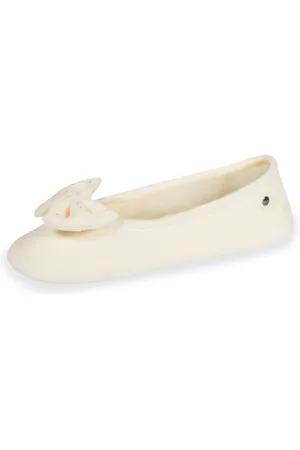 Isotoner Chaussons ballerines Femme strass