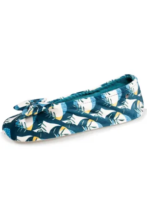 Isotoner Chaussons ballerines Femme Grand Nœud