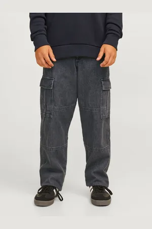 JACK & JONES Jjichris Jjwade Cargo Mf 348 Jnr Jean Coupe Décontractée Junior