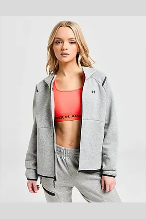 Under Armour Veste zippée UA Rush pour Femme Hauts Warmup, Rose