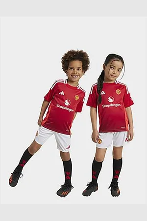 adidas Kit Domicile Manchester United FC 2024/25 Enfant -
