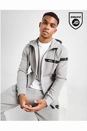 HUGO BOSS Sweat à Capuche Stripe Saggy Homme -