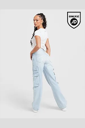 Hoodrich Jean Cargo Script Femme -