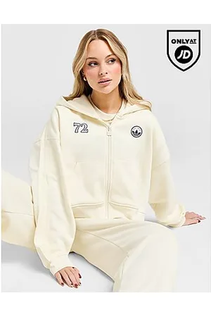 adidas Sweat à capuche zippé avec imprimé baseball -