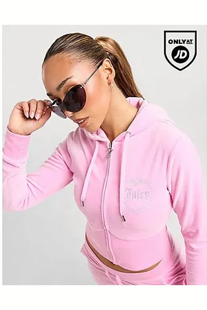 Juicy Couture Sweat à Capuche Logo Cœur Diamante -