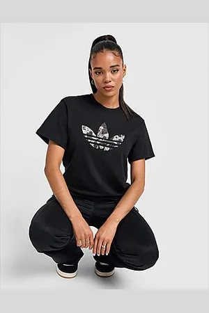 adidas T-shirt boyfriend Western Trefoil -
