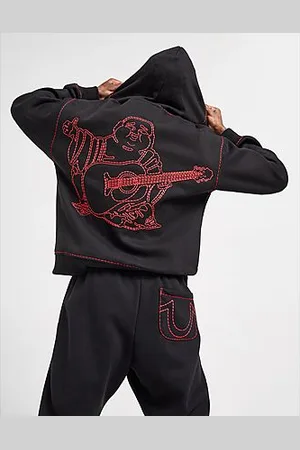 True Religion Sweat à capuche zippé Super T -