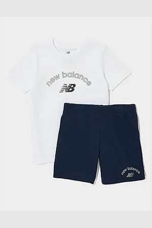 New Balance Arch Logo T-Shirt/Shorts Set Children -