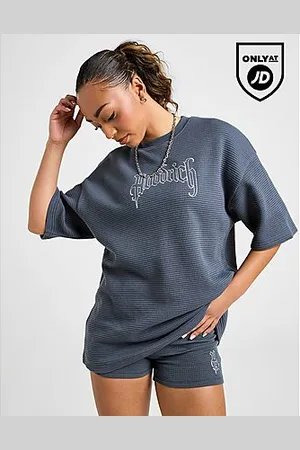 Hoodrich T-shirt boyfriend gaufré Stellar -