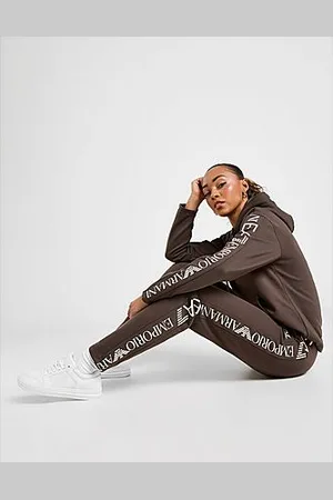 EA7 Logo Panel Overhead Tracksuit -
