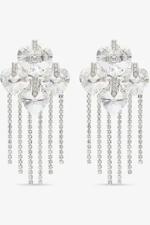 Jimmy Choo Heart Drop Earring