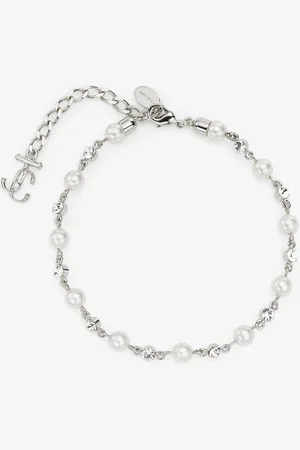 Jimmy Choo Pearl Crystal Anklet