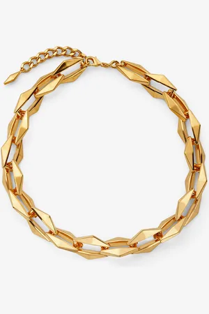 Jimmy Choo Diamond Chain Necklace
