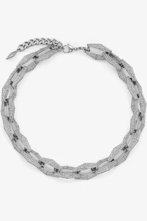 Jimmy Choo Diamond Chain Necklace