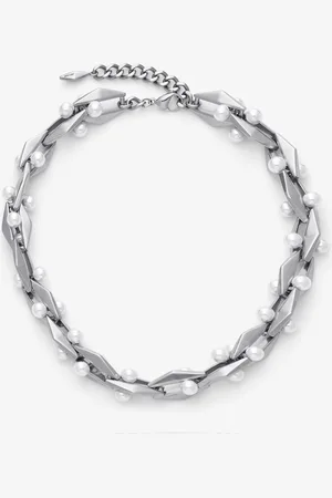 Jimmy Choo Diamond Chain Necklace
