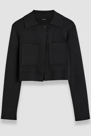 Joseph Veste zippée en maille Milano stretch