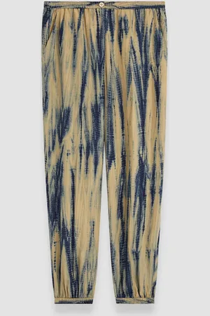 Joseph Pantalon Taio en soie effet tie-dye