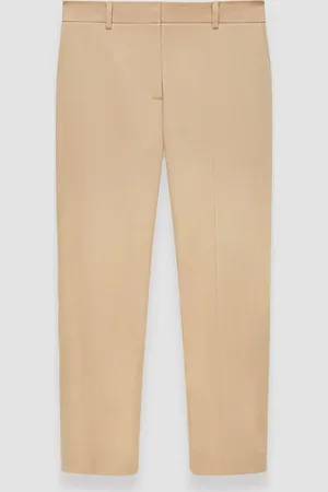 Joseph Pantalon Bing Court en gabardine stretch légère