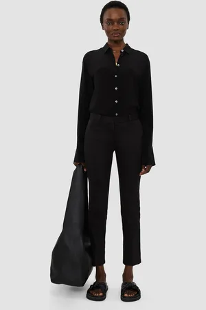 Joseph Pantalon Bing Court en gabardine stretch légère