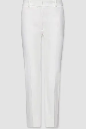 Joseph Pantalon Bing Court en gabardine stretch légère