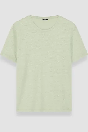 Joseph T-shirt en lin et jersey