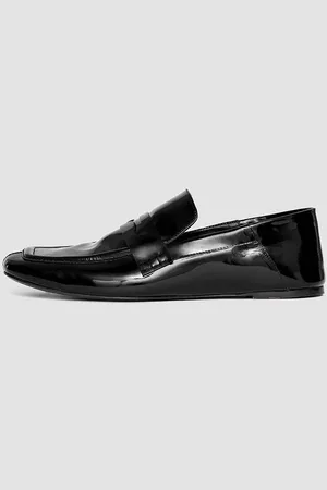 Joseph Mocassins en cuir verni