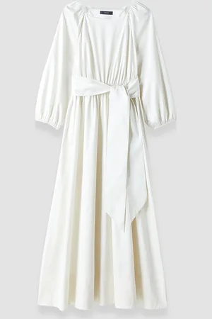 Joseph Robe Bellan en satin de coton