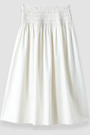 Joseph Jupe Leonie en satin de coton
