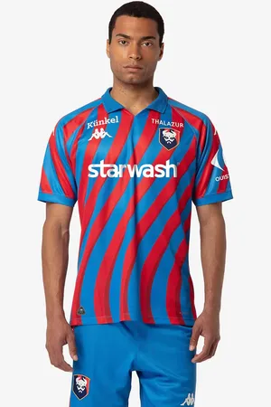 Kappa Maillot Kombat Home SM Caen 24/25 Bleu Homme