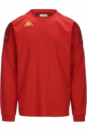 Kappa Sweatshirt Gaverno Rouge Homme
