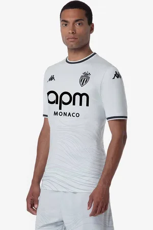Kappa Maillot Kombat Pro Third AS Monaco 24/25 Gris Homme