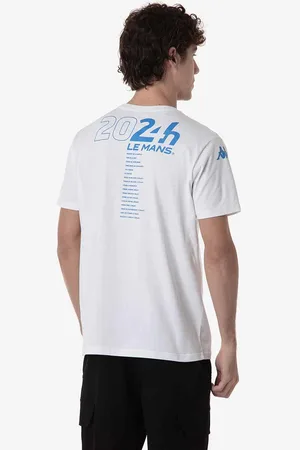 Kappa T-Shirt Alerry 24H Le Mans 2024 Blanc Homme