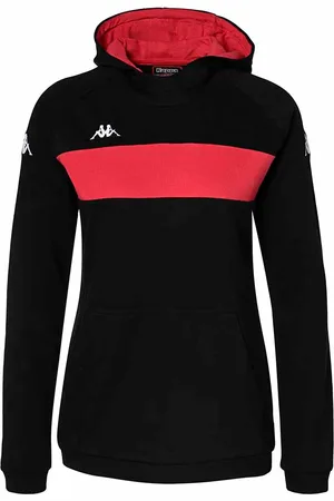 Kappa Hoodie Daccia Noir Femme