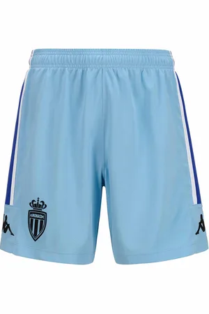 Kappa Short Kombat Ryder Gk AS Monaco 24/25 Bleu Enfant