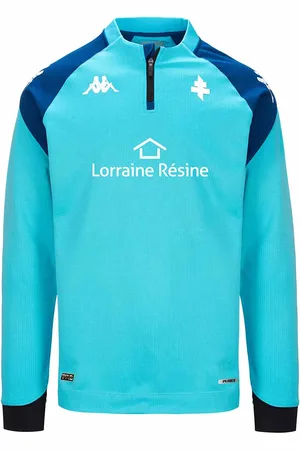 Kappa Sweatshirt Ablas Pro 7 Fc Metz 23/24 Bleu Homme